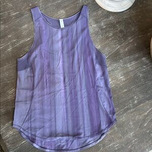 Purple Sleeveless Women's Top